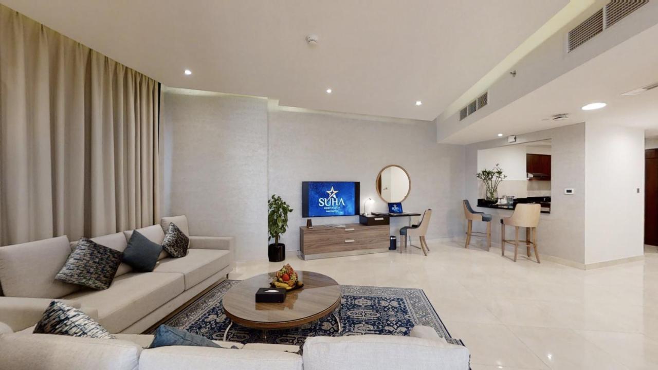 Suha Park Hotel Apartments, Waterfront Jaddaf Dubai Luaran gambar