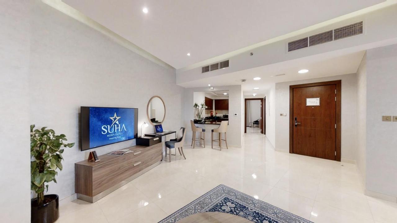 Suha Park Hotel Apartments, Waterfront Jaddaf Dubai Luaran gambar