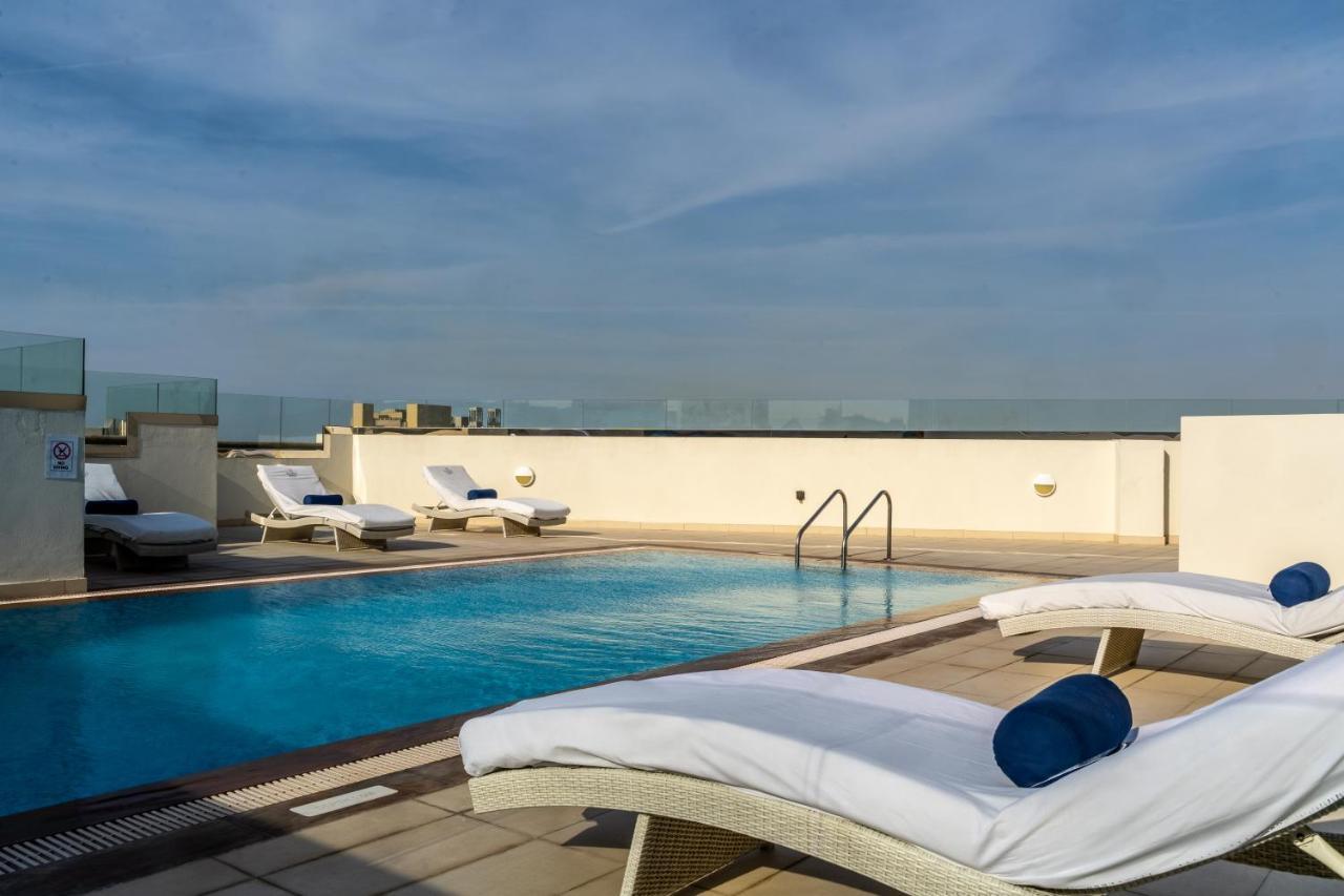 Suha Park Hotel Apartments, Waterfront Jaddaf Dubai Luaran gambar