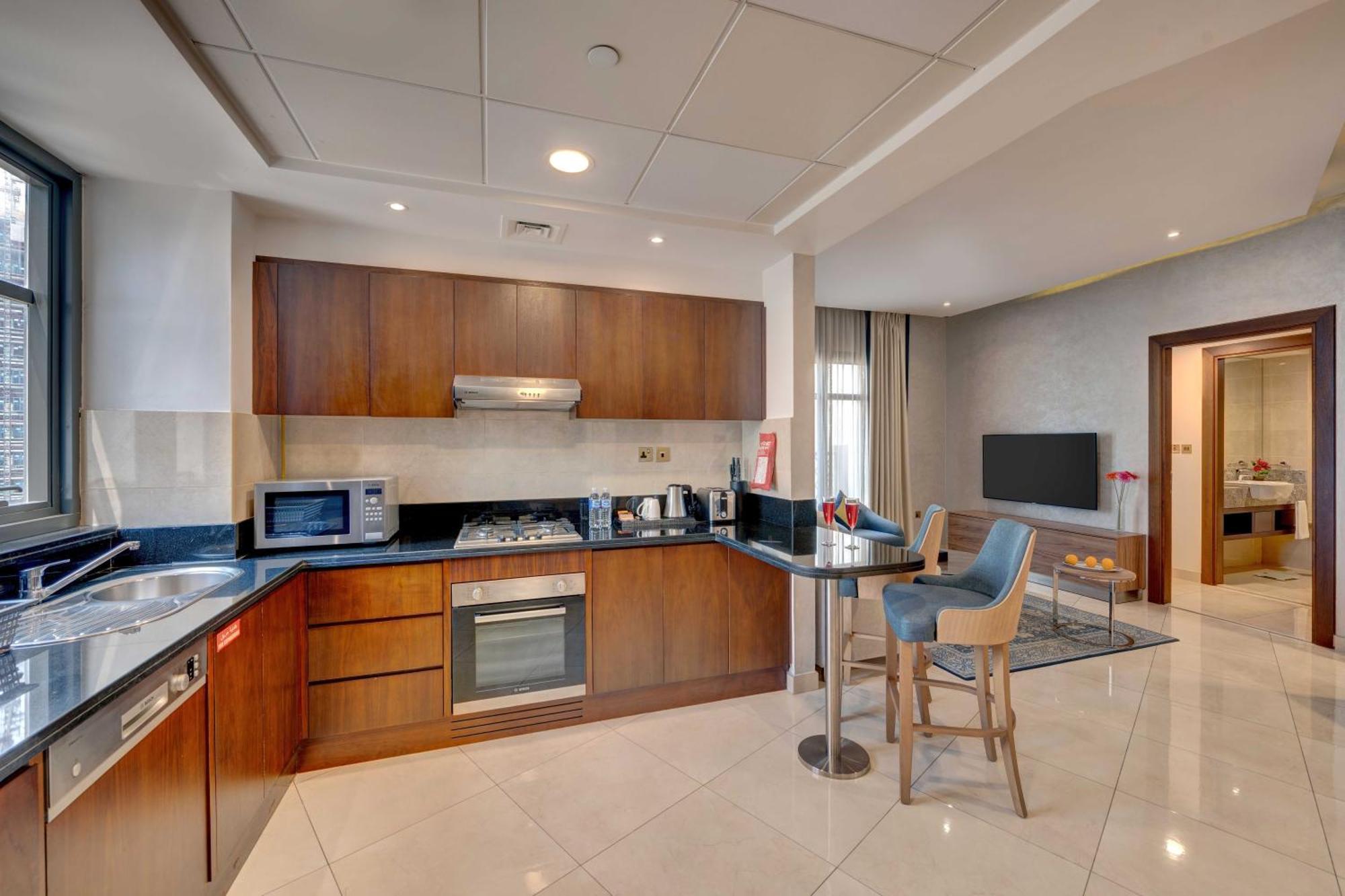 Suha Park Hotel Apartments, Waterfront Jaddaf Dubai Bilik gambar