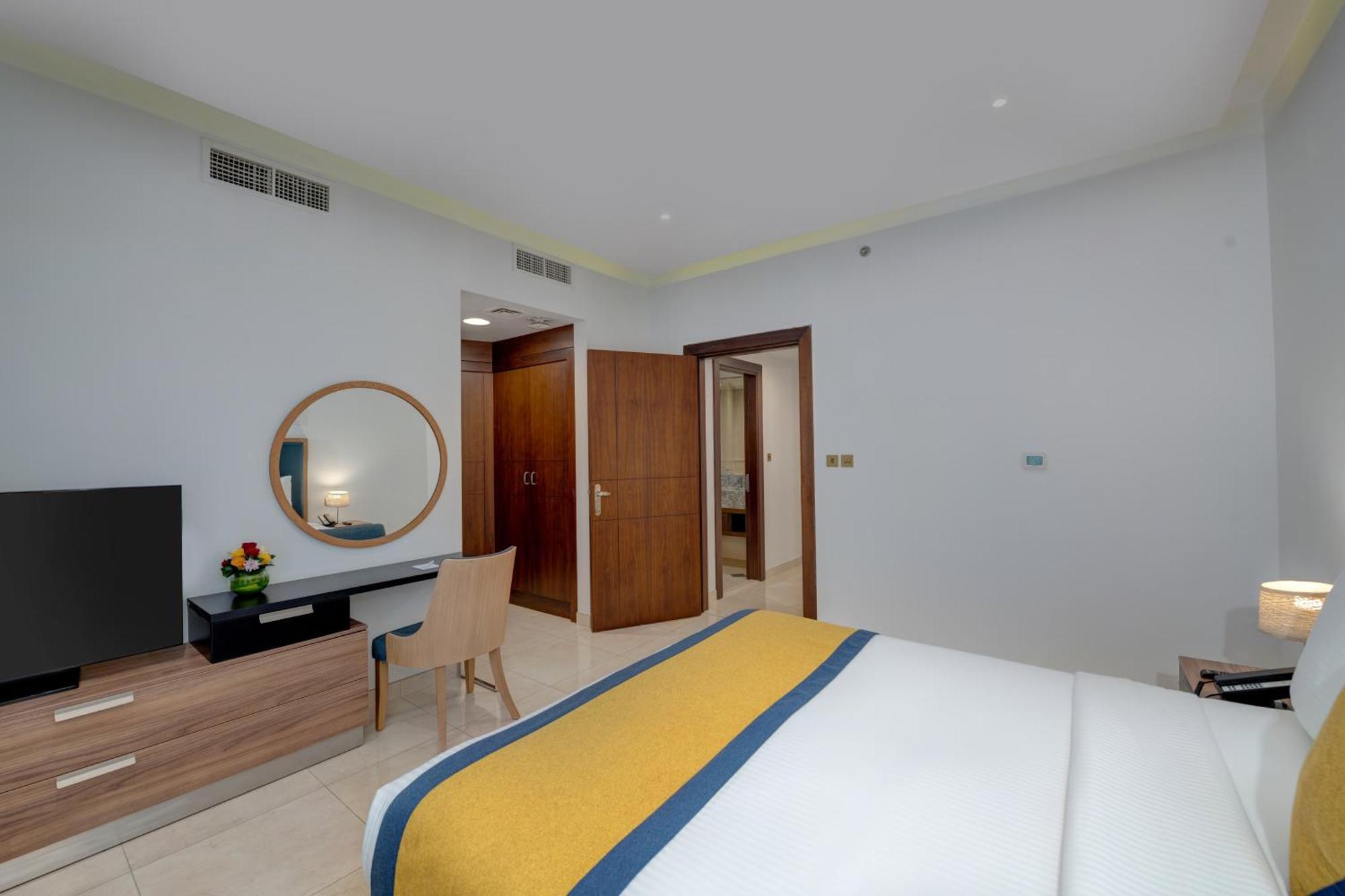 Suha Park Hotel Apartments, Waterfront Jaddaf Dubai Luaran gambar