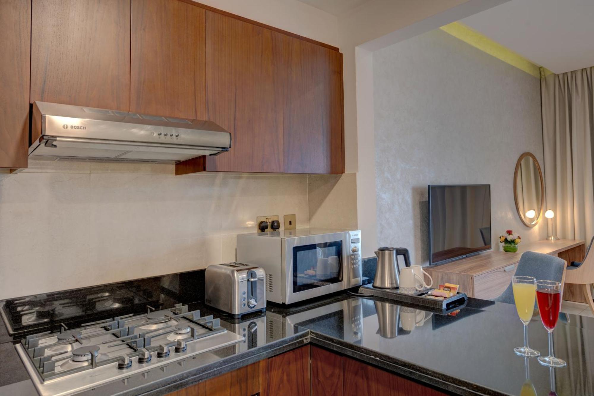 Suha Park Hotel Apartments, Waterfront Jaddaf Dubai Luaran gambar