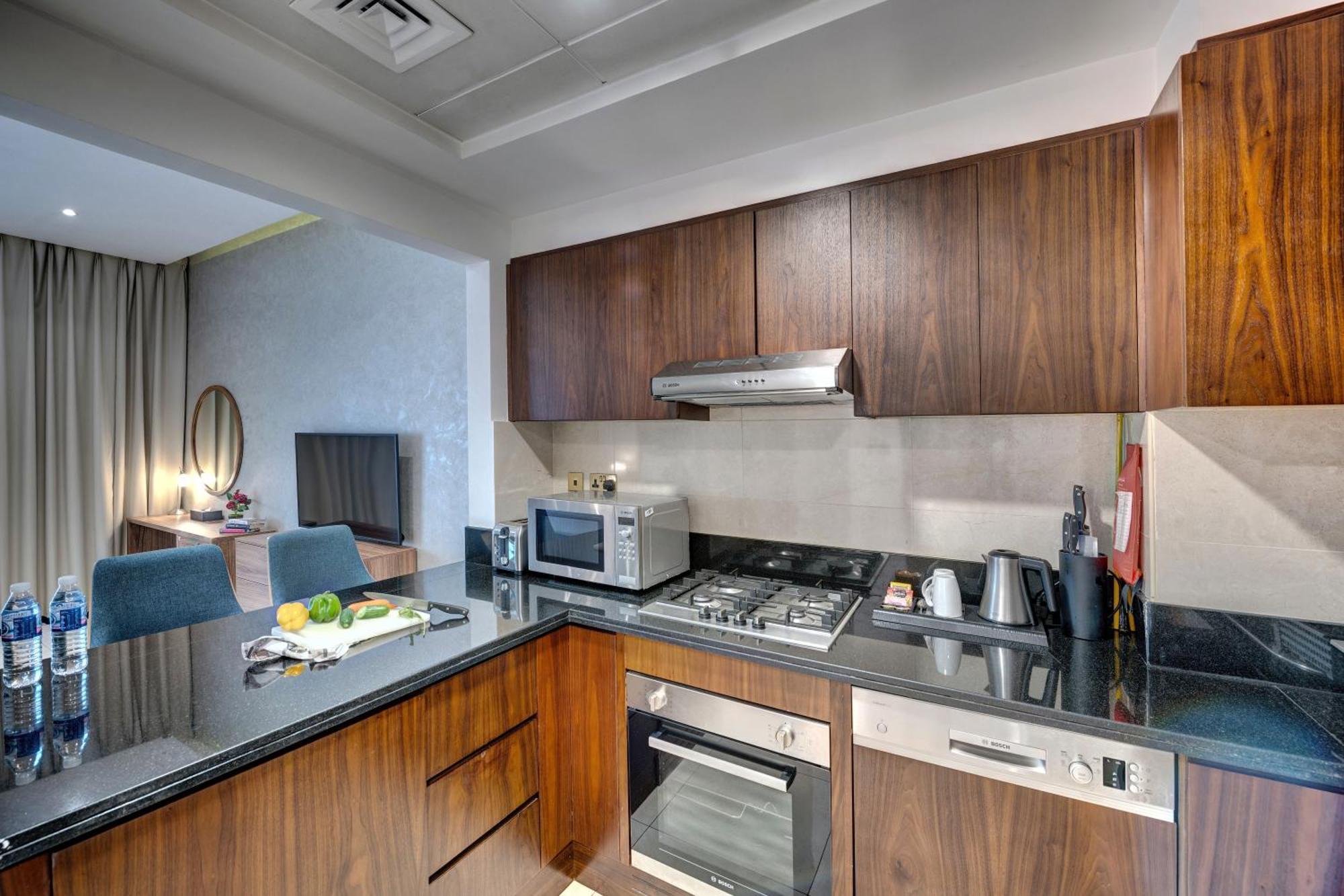 Suha Park Hotel Apartments, Waterfront Jaddaf Dubai Luaran gambar