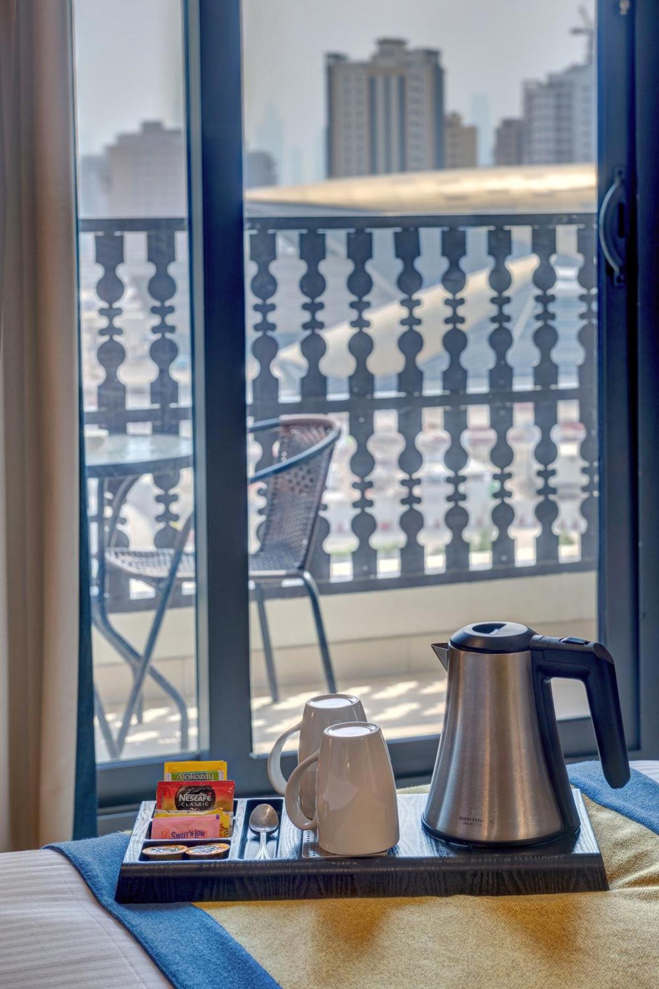 Suha Park Hotel Apartments, Waterfront Jaddaf Dubai Luaran gambar