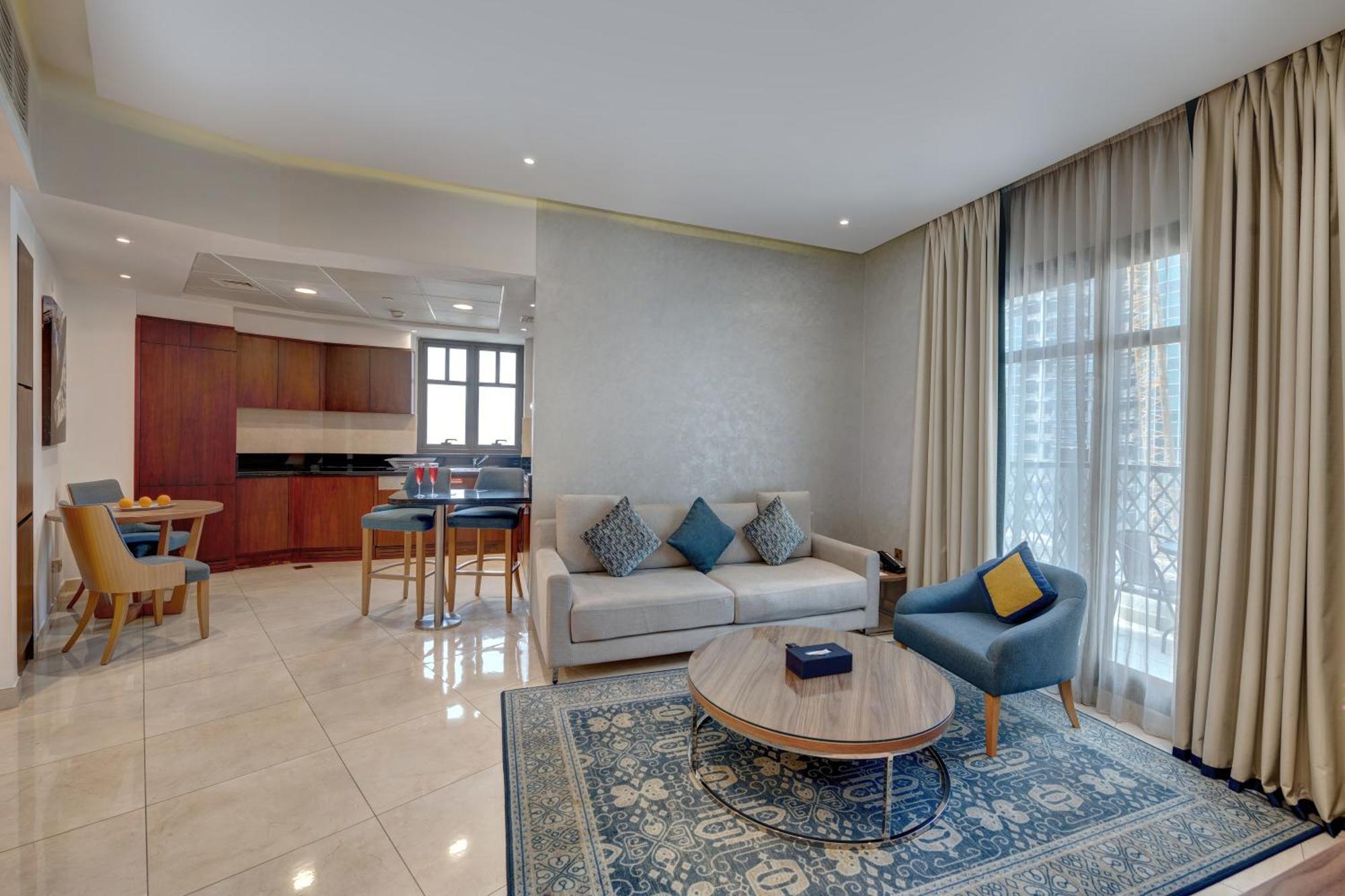 Suha Park Hotel Apartments, Waterfront Jaddaf Dubai Luaran gambar